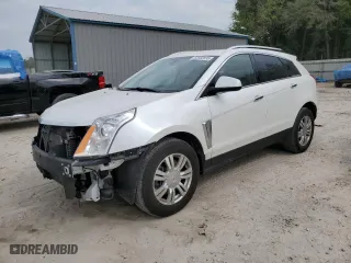 2015 Cadillac SRX Luxury Collection with VIN 3GYFNBE3XFS525489, listed as a Copart auction lot 52982535 with 81,739 mi miles and Salvage Title. Bid and sale history available at carsss.com. Image 1.