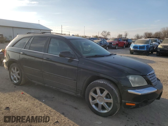 2005 Chrysler Pacifica with VIN 2C8GF78475R421982, listed as a Copart auction lot 41641625 with 220,676 mi miles and Salvage title. Bid and sale history available at DreamBid. Image 4.