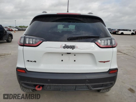 2022 Jeep Cherokee Trailhawk with VIN 1C4PJMBXXND502267, listed as a Copart auction lot 48522564 with 28,554 mi miles and Clean Title. Bid and sale history available at carsss.com. Image 6.