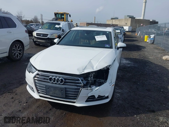 2017 Audi A4 Premium z VIN WAUANAF40HN050253, wystawiony jako IAAI lot #41346064 z przebiegiem Nie podano mil oraz . Historia ofert i sprzedaży dostępna na DreamBid. Obrazek 6.