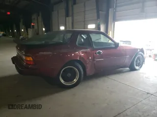 1984 Porsche 944 with VIN WP0AA0948EN461206, listed as a Copart auction lot 43544955 with 15,862 mi miles and Salvage title. Bid and sale history available at DreamBid. Image 3.