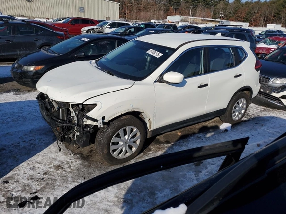 2017 Nissan Rogue S with VIN JN8AT2MV4HW009374, listed as a Copart auction lot 87854115 with 139,283 mi miles and Salvage Title. Bid and sale history available at carsss.com. Image 1.