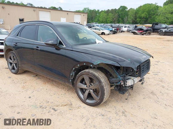 2023 Genesis GV70 2.5T with VIN KMUMADTB5PU080446, listed as a IAAI auction lot 42039639 with 46,273 mi miles and . Bid and sale history available at DreamBid. Image 1.