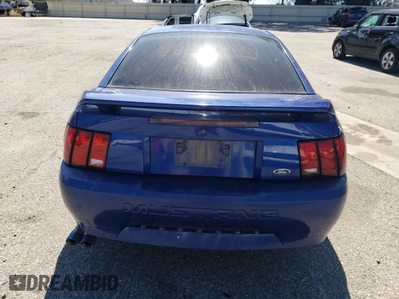 2004 Ford Mustang Standard with VIN 1FAFP40664F135445, listed as a Copart auction lot 50256705 with 148,480 mi miles and Salvage Title. Bid and sale history available at carsss.com. Image 6.