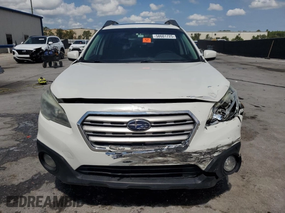 2016 Subaru Outback Premium with VIN 4S4BSBEC8G3269840, listed as a Copart auction lot 58601725 with 145,925 mi miles and Salvage title. Bid and sale history available at DreamBid. Image 5.