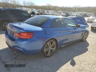 2014 BMW 4 Series 435i with VIN WBA3T3C57EJ876494, listed as a Copart auction lot 80781524 with 49,541 mi miles and Salvage title. Bid and sale history available at DreamBid. Image 3.