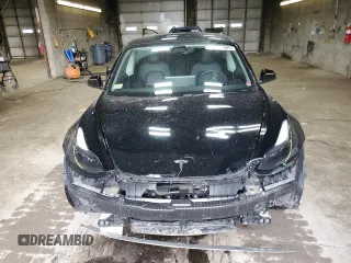 2023 Tesla Model 3 Long Range with VIN 5YJ3E1EB8PF392705, listed as a Copart auction lot 47595985 with 15,361 mi miles and Salvage Title. Bid and sale history available at DreamBid. Image 5.