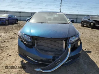2015 Honda Civic LX with VIN 2HGFB2F57FH558226, listed as a Copart auction lot 54951525 with Not provided miles and Salvage title. Bid and sale history available at DreamBid. Image 5.