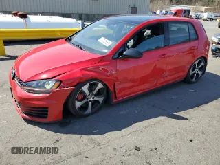 2017 Volkswagen GTI S z VIN 3VW547AU5HM014003, wystawiony jako Copart lot #51762655 z przebiegiem 85 324 mil mil oraz Szkoda całkowita • Salvage title. Historia ofert i sprzedaży dostępna na DreamBid. Obrazek 1.