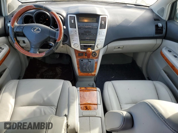 2006 Lexus RX 330 with VIN 2T2HA31U76C105857, listed as a Copart auction lot 42546895 with 133,848 mi miles and Salvage Title. Bid and sale history available at DreamBid. Image 8.