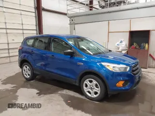 2017 Ford Escape S with VIN 1FMCU0F79HUE73157, listed as a IAAI auction lot 41949341 with 37,325 mi miles. Bid and sale history available at carsss.com. Image 1.
