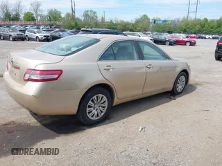 2010 Toyota Camry with VIN 4T1BF3EK9AU096493, listed as a IAAI auction lot 42104770 with 216,279 mi miles and . Bid and sale history available at DreamBid. Image 4.