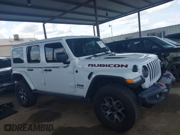 2022 Jeep Wrangler Unlimited Rubicon z VIN 1C4JJXFM6NW234295, wystawiony jako IAAI lot #41906475 z przebiegiem 47 546 mil mil oraz . Historia ofert i sprzedaży dostępna na DreamBid. Obrazek 14.