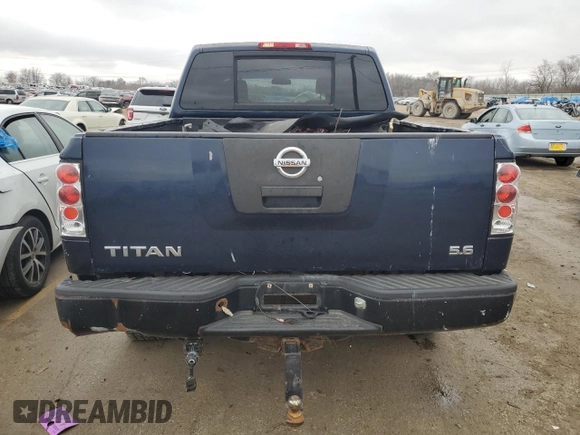 2006 Nissan Titan LE z VIN 1N6AA07B26N503160, wystawiony jako Copart lot #87855545 z przebiegiem 239 338 mil mil oraz Szkoda całkowita • Salvage title. Historia ofert i sprzedaży dostępna na DreamBid. Obrazek 6.