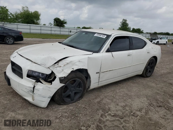 2010 Dodge Charger SXT with VIN 2B3CA3CV7AH166209, listed as a Copart auction lot 48998165 with 172,808 mi miles and Salvage Title. Bid and sale history available at DreamBid. Image 1.