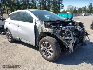 2016 Nissan Murano SL with VIN 5N1AZ2MH5GN144710, listed as a IAAI auction lot 42011022 with 155,219 mi miles. Bid and sale history available at carsss.com. Image 1.