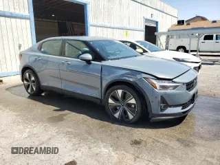2023 Polestar 2 with VIN YSMED3KA9PL123388, listed as a Copart auction lot 52581595 with 65,412 mi miles and Clean Title. Bid and sale history available at carsss.com. Image 4.