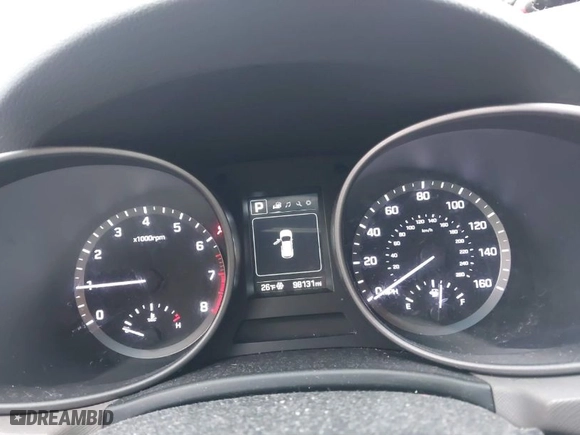 2017 Hyundai Santa Fe Sport 2.4L with VIN 5XYZTDLB2HG418519, listed as a IAAI auction lot 41136614 with 98,131 mi miles. Bid and sale history available at carsss.com. Image 7.