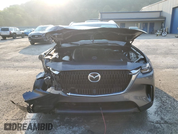 2024 Mazda CX-90 Preferred Plus with VIN JM3KKCHD2R1120585, listed as a Copart auction lot 59357025 with 39,616 mi miles and Salvage title. Bid and sale history available at DreamBid. Image 5.