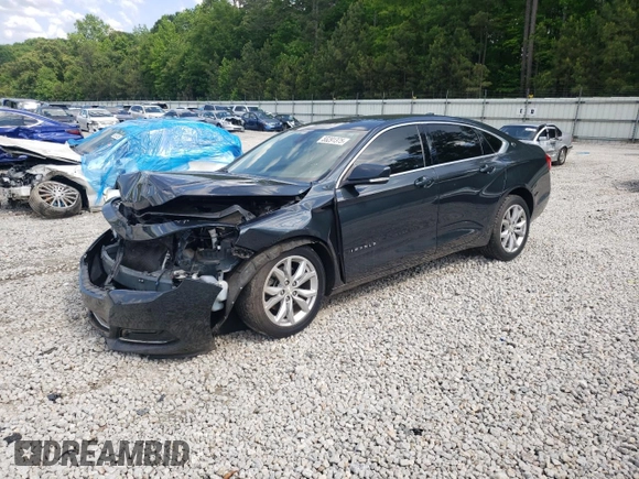 2018 Chevrolet Impala LT z VIN 2G1105S34J9167714, wystawiony jako Copart lot #55291375 z przebiegiem 153 065 mil mil oraz Szkoda całkowita • Salvage title. Historia ofert i sprzedaży dostępna na DreamBid. Obrazek 1.