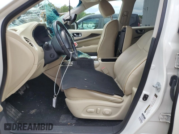 2015 Infiniti QX60 with VIN 5N1AL0MM6FC508775, listed as a Copart auction lot 63416215 with 115,790 mi miles and Salvage title. Bid and sale history available at DreamBid. Image 7.