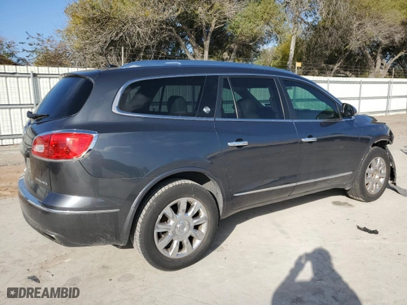 2013 Buick Enclave Premium with VIN 5GAKRDKD9DJ232751, listed as a Copart auction lot 85288404 with 130,918 mi miles and Salvage Title. Bid and sale history available at carsss.com. Image 3.