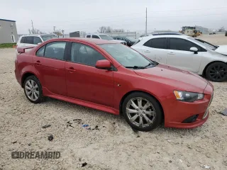 2014 Mitsubishi Lancer GT with VIN JA32U8FW3EU013654, listed as a Copart auction lot 47749015 with 94,026 mi miles and Salvage Title. Bid and sale history available at DreamBid. Image 4.