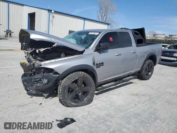 2019 Ram 1500 Classic Warlock with VIN 1C6RR6GG1KS675891, listed as a Copart auction lot 48757824 with 72,216 mi miles and Salvage Title. Bid and sale history available at carsss.com. Image 1.