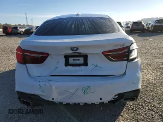 2017 BMW X6 xDrive35i with VIN 5UXKU2C36H0X47286, listed as a Copart auction lot 43232054 with 96,306 mi miles. Bid and sale history available at carsss.com. Image 6.
