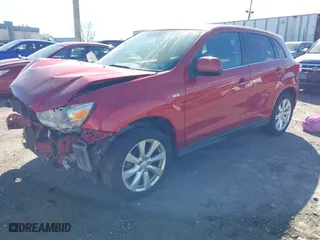2013 Mitsubishi Outlander Sport SE with VIN 4A4AR4AU8DE015270, listed as a IAAI auction lot 41635914 with 89,844 mi miles. Bid and sale history available at carsss.com. Image 16.