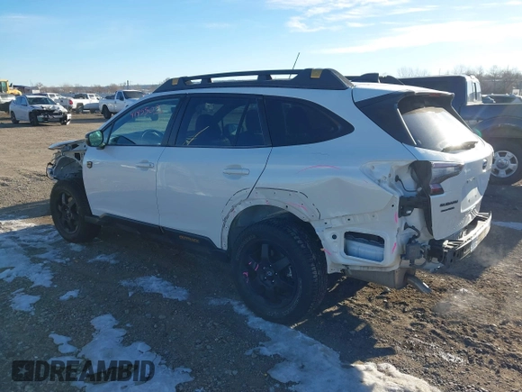2023 Subaru Outback Wilderness with VIN 4S4BTGUD7P3219709, listed as a IAAI auction lot 41455031 with 18,149 mi miles and . Bid and sale history available at DreamBid. Image 3.