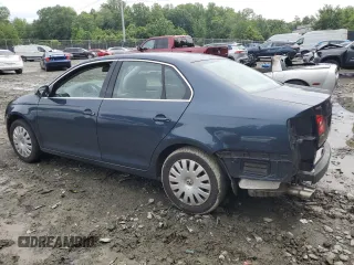 2005 Volkswagen Jetta 2.5L with VIN 3VWRG71K45M628981, listed as a Copart auction lot 58531595 with 128,217 mi miles and Salvage title. Bid and sale history available at DreamBid. Image 2.