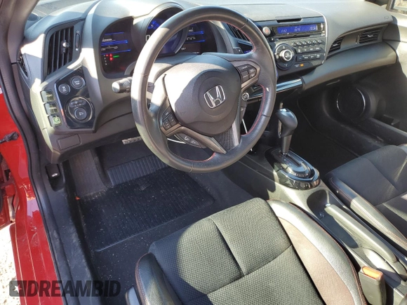 2015 Honda CR-Z EX with VIN JHMZF1D69FS000066, listed as a Copart auction lot 43729855 with 82,893 mi miles and Salvage title. Bid and sale history available at DreamBid. Image 8.