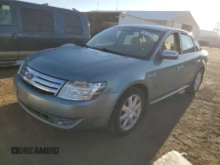 2008 Ford Taurus Limited with VIN 1FAHP25WX8G113146, listed as a Copart auction lot 69218054 with 196,159 mi miles and Salvage Title. Bid and sale history available at carsss.com. Image 1.