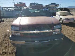 2005 Chevrolet Avalanche LS with VIN 3GNEC12Z95G282132, listed as a Copart auction lot 48307255 with 119,177 mi miles and Salvage Title. Bid and sale history available at carsss.com. Image 5.