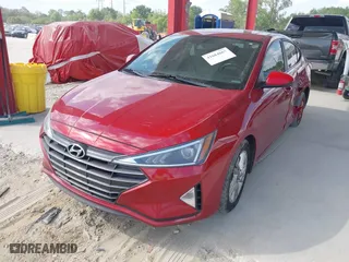 2019 Hyundai Elantra SEL with VIN KMHD84LF6KU780451, listed as a IAAI auction lot 41684867 with 119,631 mi miles. Bid and sale history available at carsss.com. Image 2.