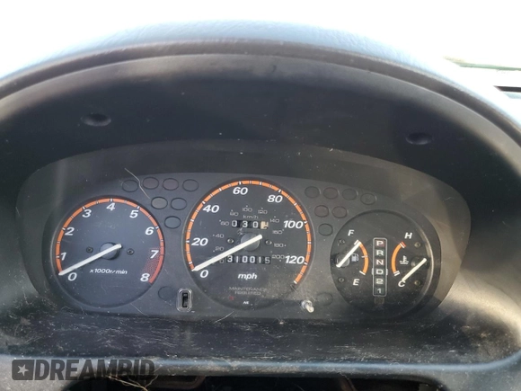 1999 Honda CR-V LX with VIN JHLRD1846XC008382, listed as a Copart auction lot 45989265 with 310,015 mi miles and Salvage Title. Bid and sale history available at carsss.com. Image 9.