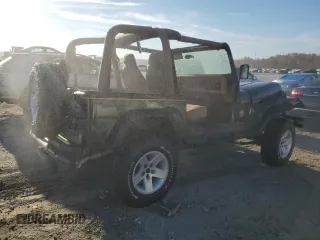 1995 Jeep Wrangler Sahara with VIN 1J4FY49S6SP272569, listed as a Copart auction lot 77839534 with 162,080 mi miles and Salvage Title. Bid and sale history available at carsss.com. Image 3.