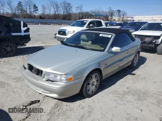 2004 Volvo C70 with VIN YV1NC63D74J050659, listed as a Copart auction lot 46085005 with 166,557 mi miles and Salvage Title. Bid and sale history available at carsss.com. Image 1.