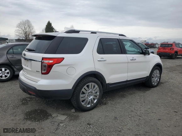 2015 Ford Explorer Limited with VIN 1FM5K8F89FGB02551, listed as a Copart auction lot 48363625 with 75,353 mi miles and Salvage Title. Bid and sale history available at carsss.com. Image 3.