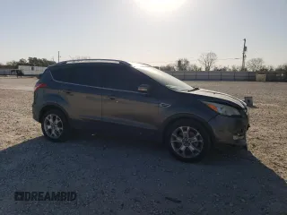 2015 Ford Escape Titanium with VIN 1FMCU0J90FUB48533, listed as a Copart auction lot 47787445 with 132,294 mi miles and Salvage Title. Bid and sale history available at carsss.com. Image 4.