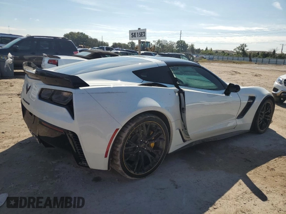 2019 Chevrolet Corvette Z06 2LZ with VIN 1G1YS2D67K5602867, listed as a Copart auction lot 73980204 with 0 mi miles and Non Repairable. Bid and sale history available at carsss.com. Image 3.