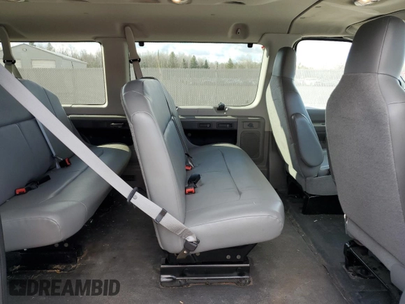 2013 Ford Econoline Passenger XL with VIN 1FMNE1BWXDDB17125, listed as a Copart auction lot 77066034 with 30,726 mi miles and Salvage title. Bid and sale history available at DreamBid. Image 11.