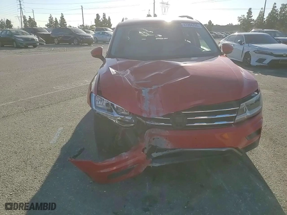 2019 Volkswagen Tiguan SE with VIN 3VV3B7AX4KM098849, listed as a Copart auction lot 47204755 with 45,122 mi miles and Salvage Title. Bid and sale history available at carsss.com. Image 11.