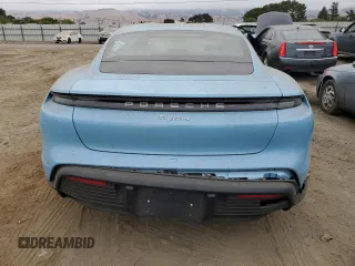 2024 Porsche Taycan with VIN WP0AA2Y14RSA12182, listed as a Copart auction lot 68667294 with 4,283 mi miles and Salvage title. Bid and sale history available at DreamBid. Image 6.