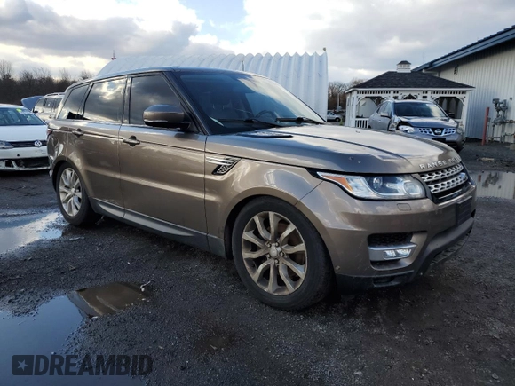 2014 Land Rover Range Rover Sport HSE with VIN SALWR2WF4EA341760, listed as a Copart auction lot 84878034 with Not provided miles and Clean title. Bid and sale history available at DreamBid. Image 4.