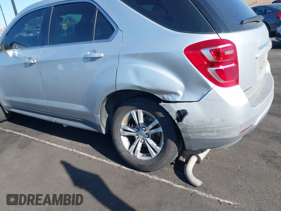 2017 Chevrolet Equinox LS with VIN 2GNALBEK1H1508339, listed as a IAAI auction lot 41965032 with 119,689 mi miles and . Bid and sale history available at DreamBid. Image 6.
