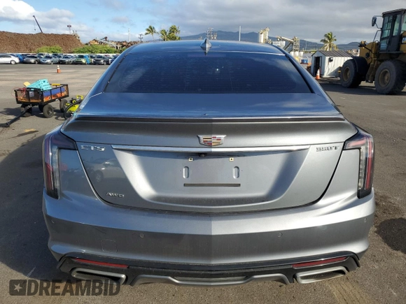 2020 Cadillac CT5 Sport with VIN 1G6DU5RK1L0150875, listed as a Copart auction lot 80959514 with 53,177 mi miles and Non repairable. Bid and sale history available at DreamBid. Image 6.