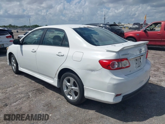 2013 Toyota Corolla L with VIN 5YFBU4EEXDP089483, listed as a IAAI auction lot 41923860 with 108,886 mi miles. Bid and sale history available at carsss.com. Image 3.
