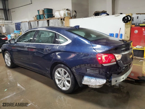 2018 Chevrolet Impala LT with VIN 2G1105S3XJ9145958, listed as a Copart auction lot 50423335 with 60,644 mi miles and Salvage Title. Bid and sale history available at carsss.com. Image 2.